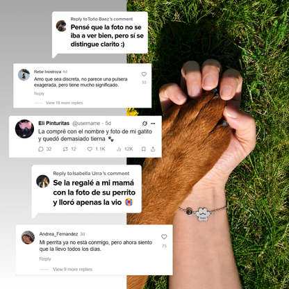 PawPulsera™ - Pulsera Personalizada de tu Mascota